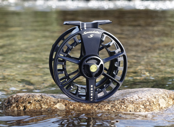 Lamson Speedster S Fly Reel Midnight Action Lamson Speedster S Fly Reel Midnight Action